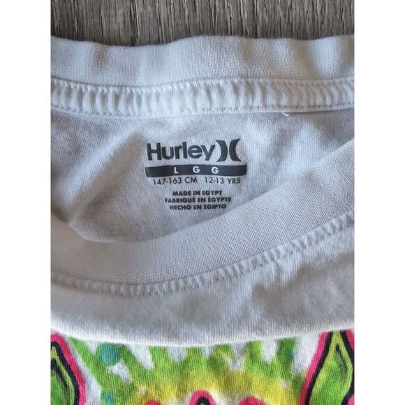 Hurley Boys Size Youth Large Airbrush Effect T-Shirt - Picture 3 of 10